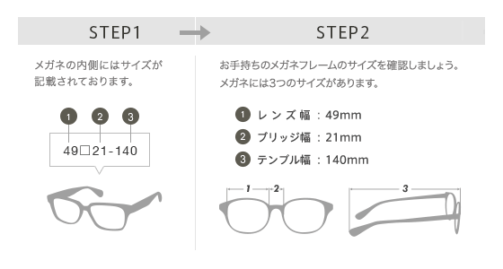 日本製と海外製でメガネサイズの表記に違いはある？